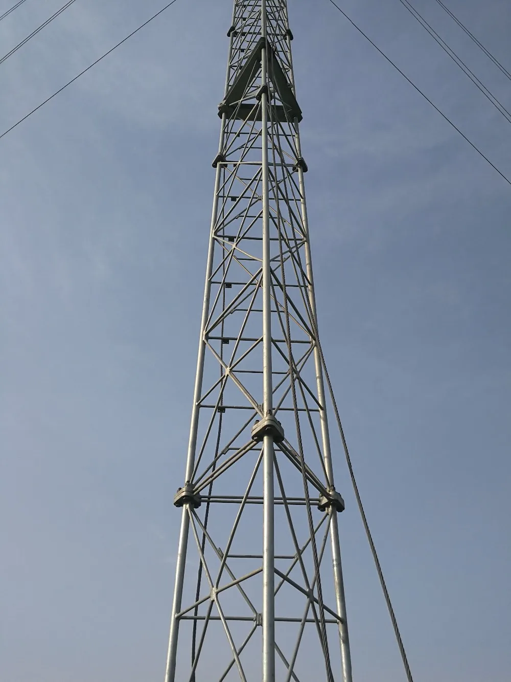 Guyed Rohn Tower Triangular Round Bars 4g Tower Buy Guyed Tower,4g