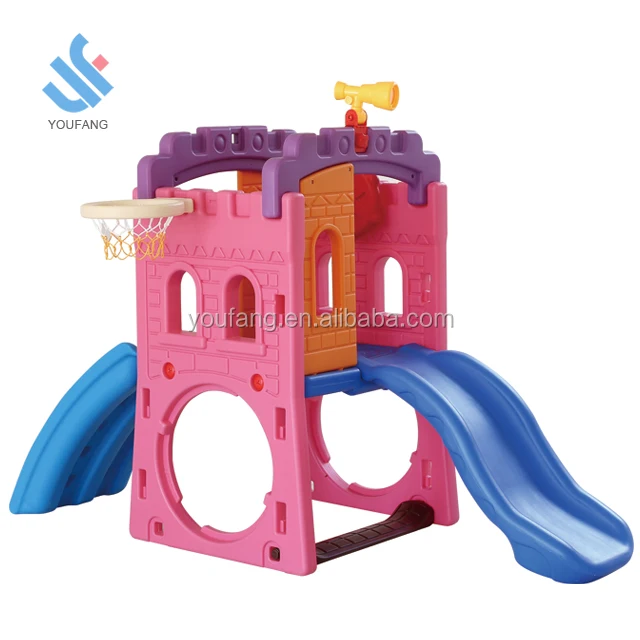 plastic climber with slide