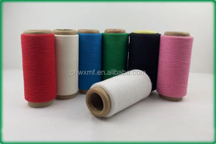 WX-013 65/35 cotton/polyester blended knitting yarn for socks