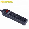 H18001 Customized US 4-Grounded Outlet Mountable Surge Protector Power Strip Socket