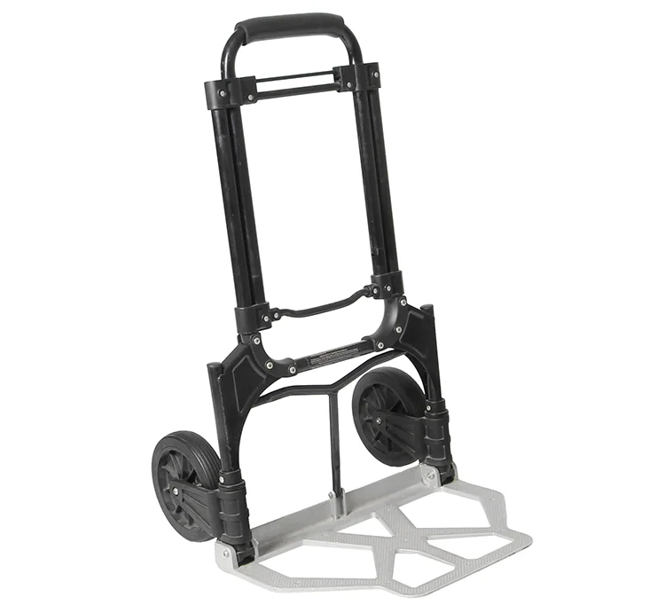 Iron Heavyduty Lightweight Luggage Cart With Rolling Wheels / Metal