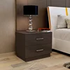 Black Bedside Table Acrylic Nightstand Night Table Light Mid Century Modern Nightstand