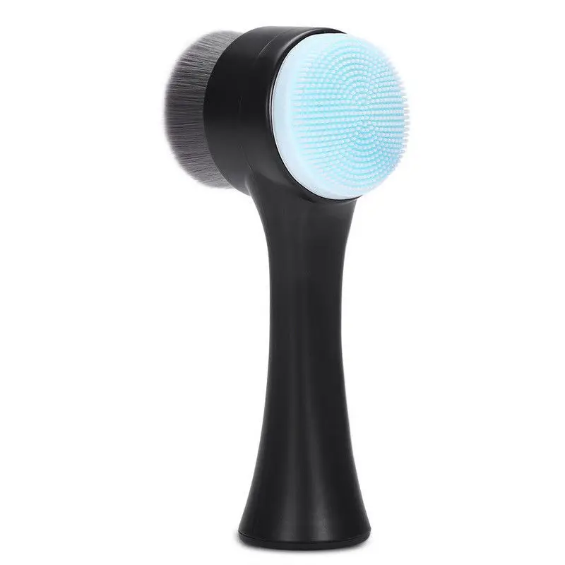 Double Side Manual Blackhead Removal Exfoliator 3d Silicone Facial