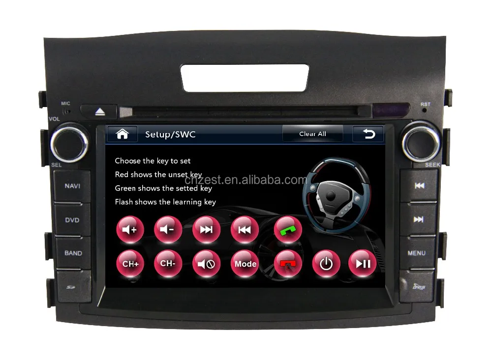 Dash Board Auto Dvd Car Entertainment System For Honda Crv 20122015