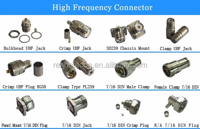 bnc buy to rca best F,Bnc,Uhf,Rca,Pal,Tnc,Sma,Smb,Dc Antenna Connector