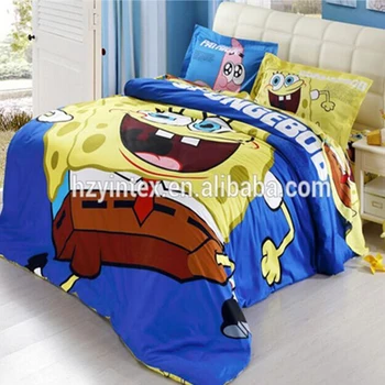 Yintex 100 Cotton Spongebob Comfort Bedding Sheet Set For Kids