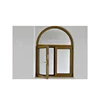 Europe style Big Silding Windows Thermal Break Aluminum Sliding Windows Arched Top Design with Wide Opening View