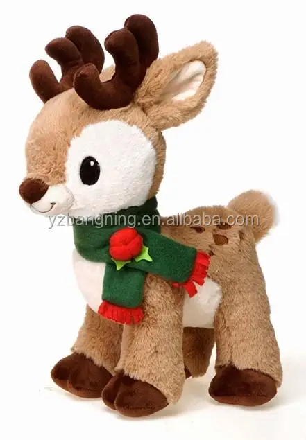 cuddly reindeer soft toy