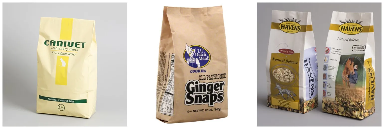 Download 1kg Grain Flour Powder Kraft Paper Bags - Buy Flour Paper ...