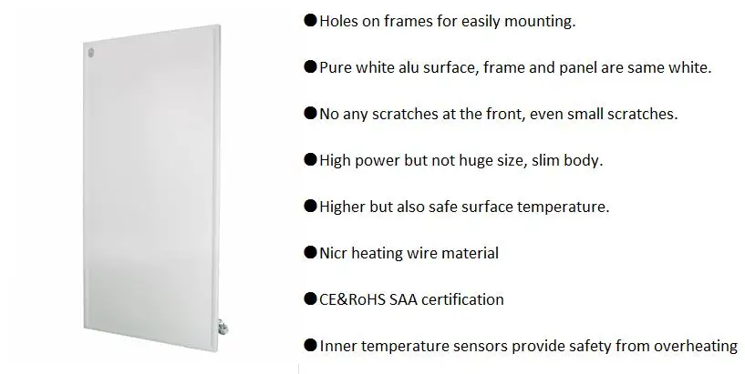 Garage Ceiling Infrared Heater, 1400W, GT-HH1806A - detail 2