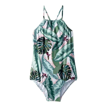 2019 Kids Girls Palm Beach Bikini Children Swimwear Wholesale - Buy ...