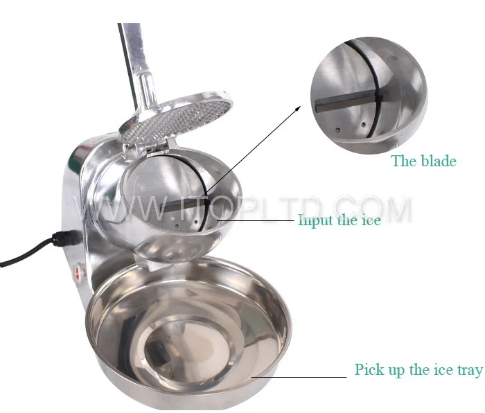 Wholesale Commercial ice crusher Ice Shaver Machine accesorios de cocina