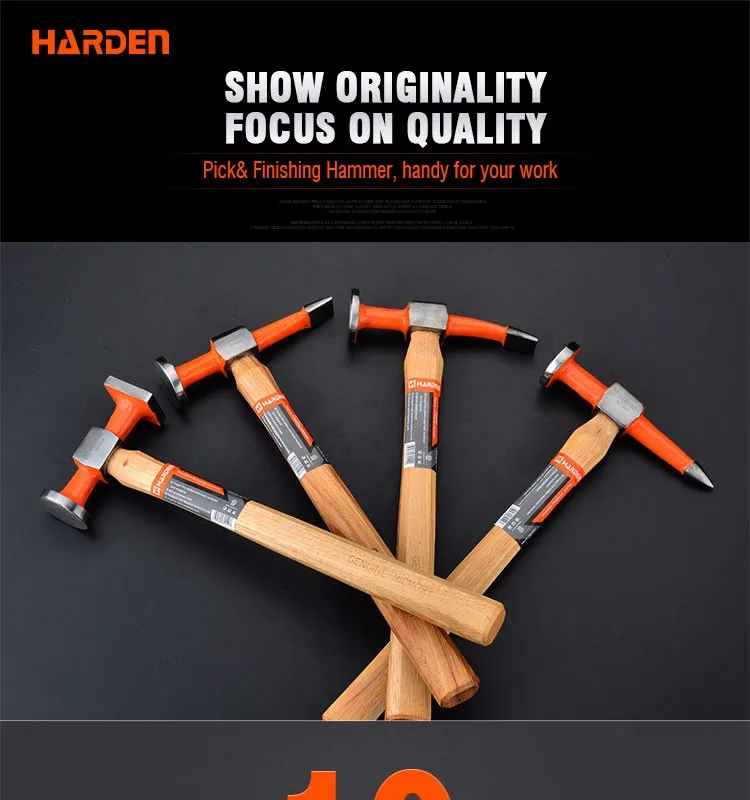 Harden Professional Pick And Finishing Hammer With Hickory Handle Buy