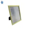 High end rectangle weaving frame gold metal photo frame