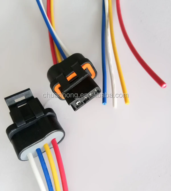 Micarun 2-Way Alternator Wiring Repair Harness Plug Connector Pigtail For Hitachi Denso Nippondenso Kubota 12AWG Wire 7 Inches DAC072 - View #8
