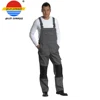 Autumn New Grey Black Two-Tone TC Bib and Brace Overall Gungarees Not Only for Work