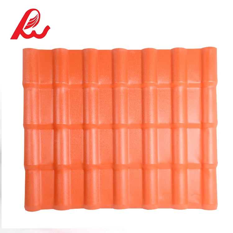 Synthetic resin roof tile