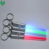 Custom Logo Mini Blinking Glow Led Flashing Light Stick Keychain for Concert/Party