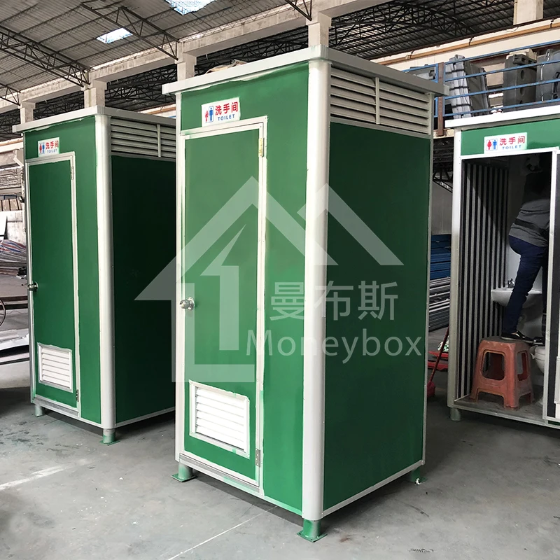 Construction Site Modular Mobile Outdoor Camping Prefab Portable Toilet