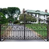 Most Popular Garden Security Driveway Gates/High Cost Performance Residential Main Garden Iron Gate Designs