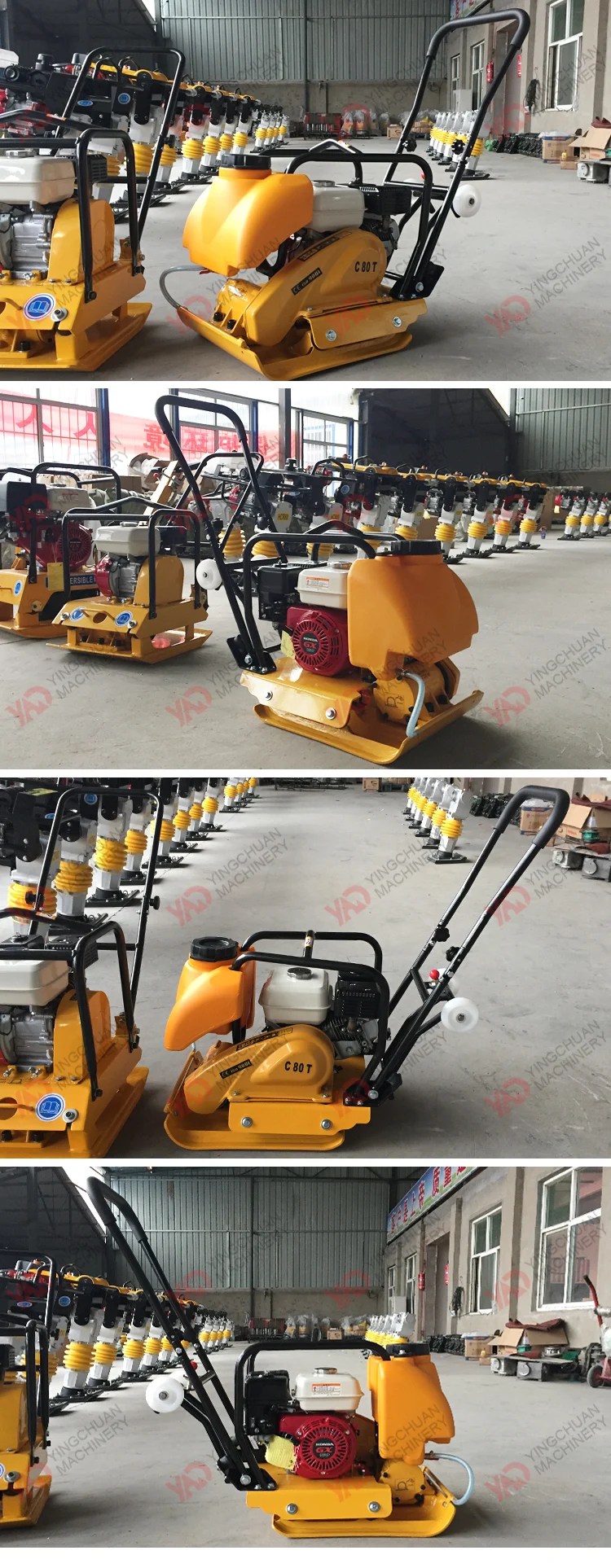 Road Construction Equipment Soil Tamper Hand Compactor Tool