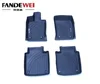 floor mat 3D TPV mat for specific car carpet mat car use for Porsche Panamera