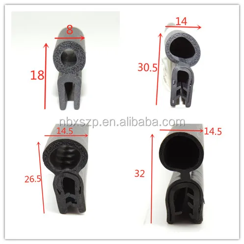 anti uv protective extrusion boat rubber strip for car