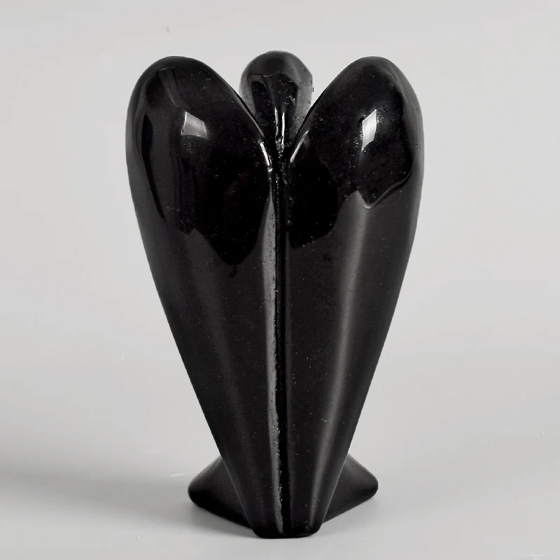 Noir Naturel Obsidienne Cube Igl Certifié Haut Qualité Pierre Précieuse 