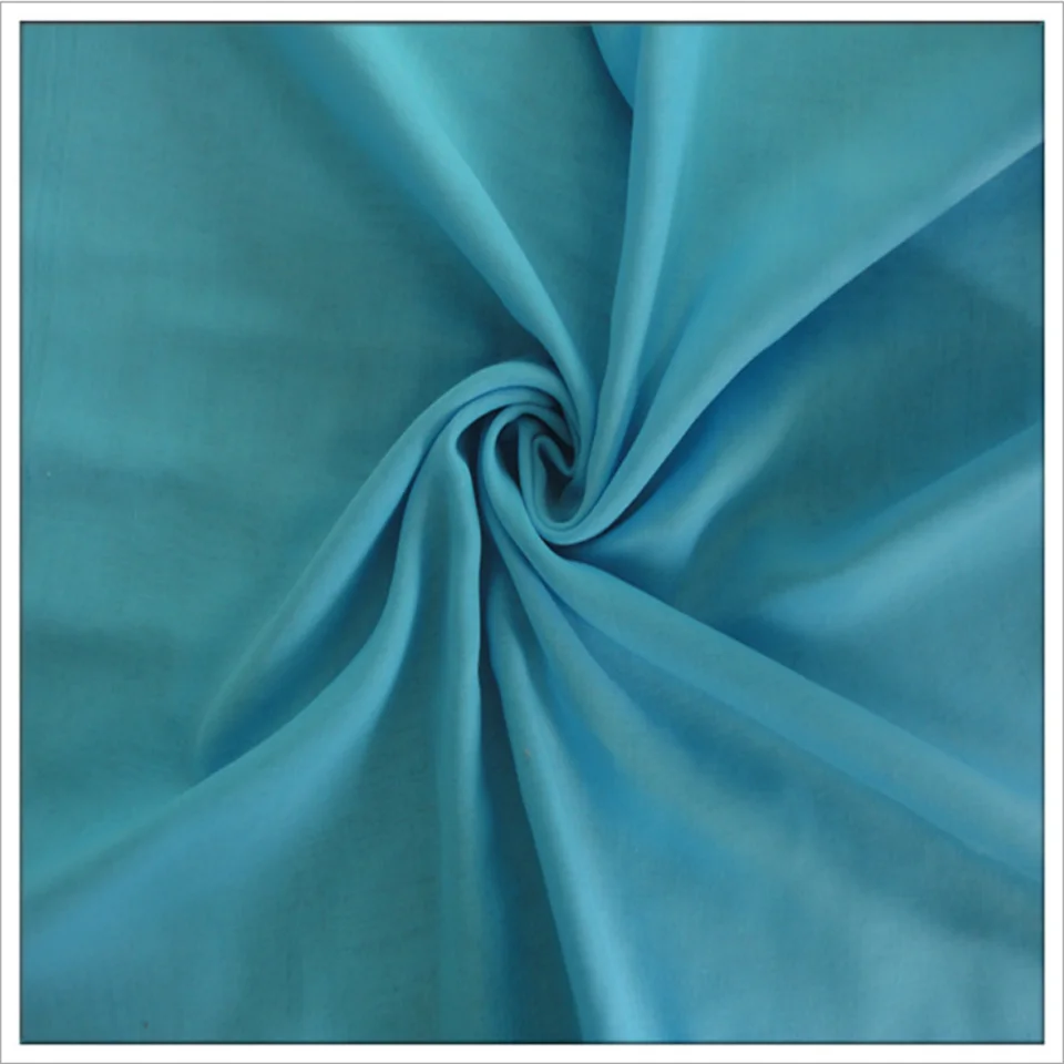 High Twist Polyester Japanese Voile Fabric With Closed Edge For Scarf ...