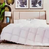 Chinese factories make high-end comforter king size 100% goose down luxury winter duvet 100% cotton cover