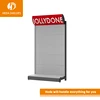 flooring retail store pegboard display free Standing Hair/cosmetic/ key/light/candy Light Box Metal Display Stand