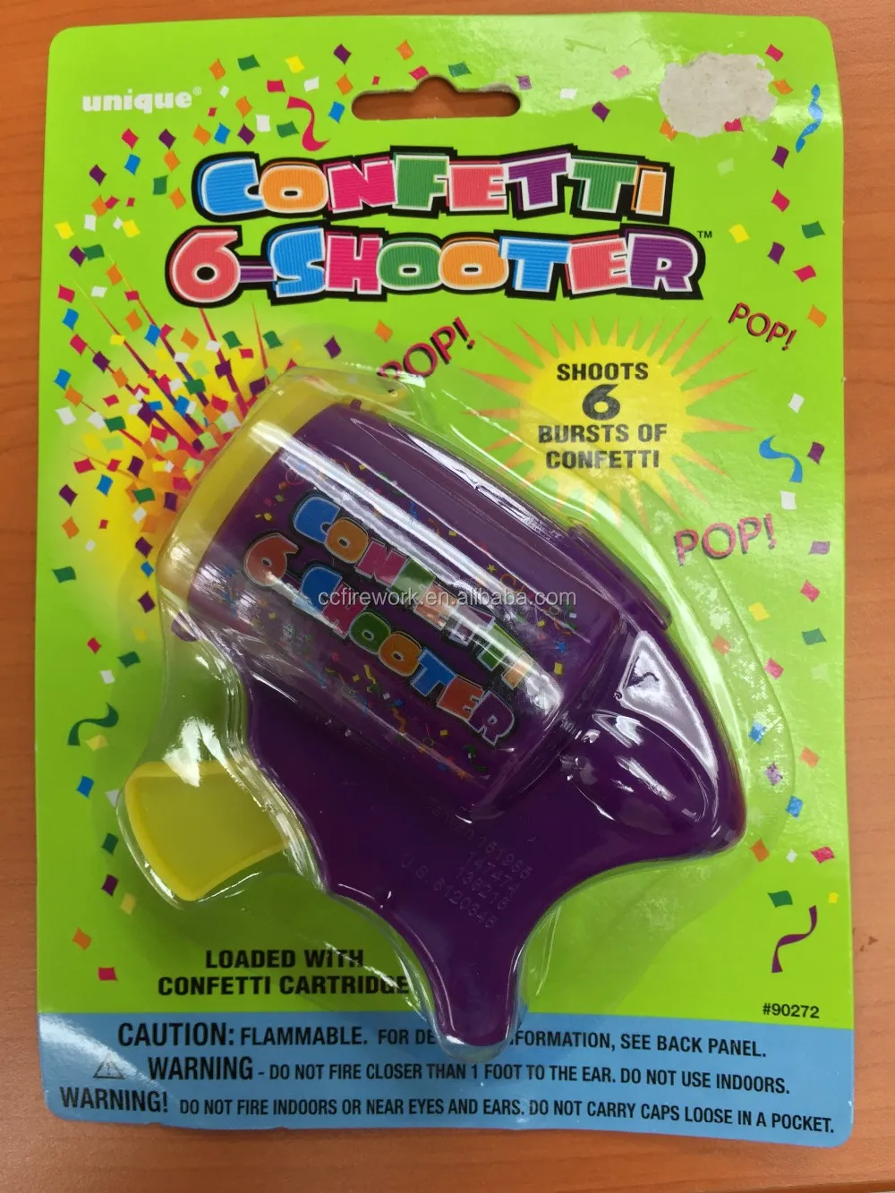 High Quality Confetti Mini Party Popper Gun/toy Gun/confetti Fireworks