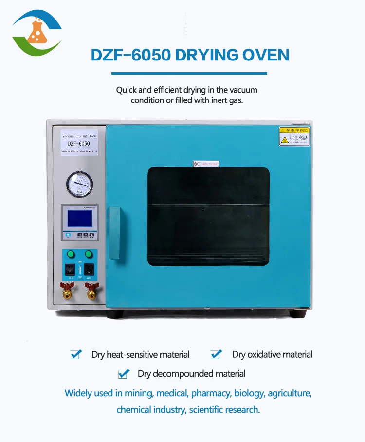 DZF-6050 55L Chemistry Vacuum Drying Oven For Sale