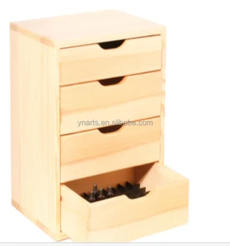 Wooden Desktop Organizer Storage Cabinet With 4 Drawers Wood Many Tall Wooden Desktop Organizer Storage Cabinet With 4 Drawers Wood Many Tall