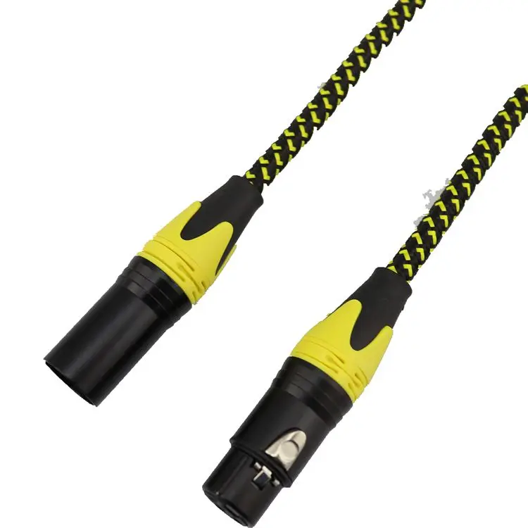 6/10/30ft Xlr Cable Xlr To Xlr Audio Cable Pin Gold 3 Pin Male To