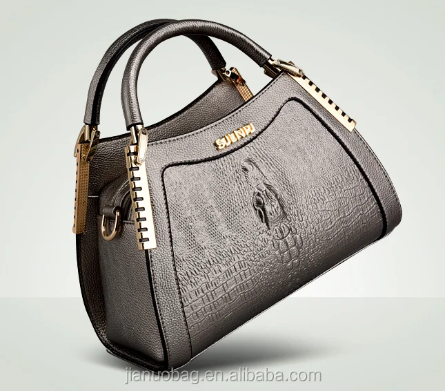 Alibaba Online Shopping Handbags Fashion Leather Women Purses Handbags