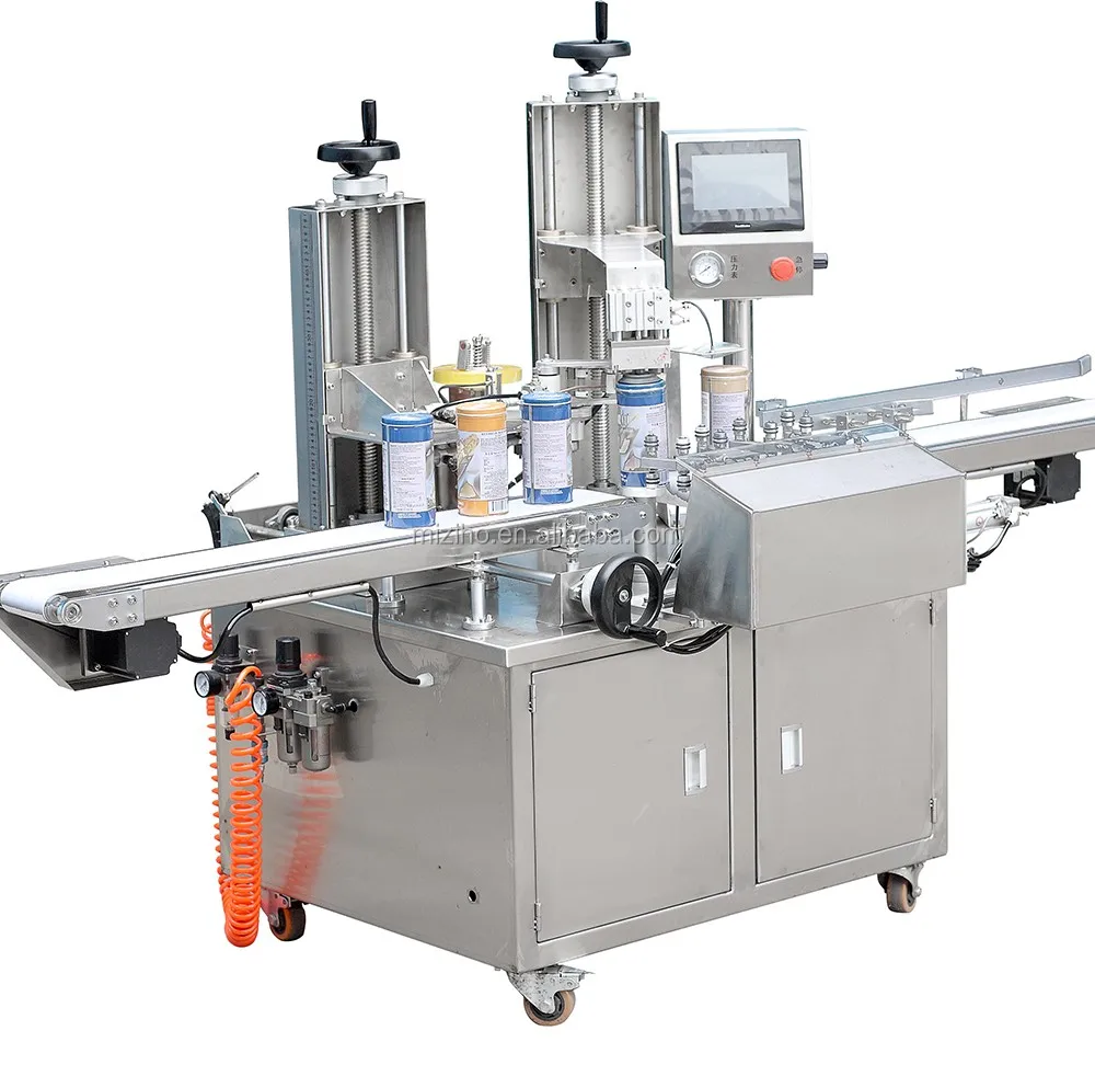 Straight line can box sealing machine 