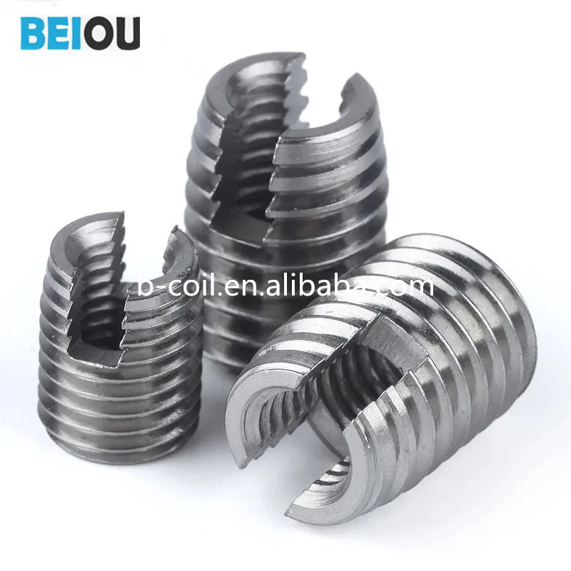 
Self Sapping Thread Inserts with Cutting Slots 