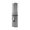 Accessories household pepper pill grinder stainless steel triangle shape electric polished pepper grinder mills