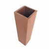 Anti - corrosion wpc fence post wood plastic composite fence posts
