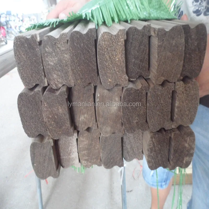 linyi baiyi wood hand railing /wood baluster/recon wood moulding