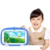 Unique soft and unbreakable plastic cover 7 inch 1G+8G a33 android tablet for kids