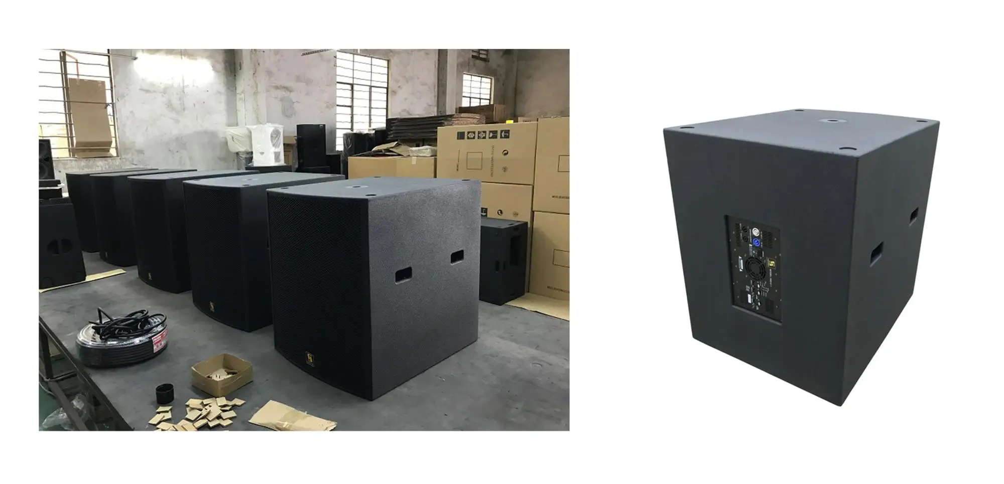 Single 21" Inch Active Subwoofer With Dsp Module Buy Single 21" Inch