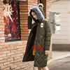 Fashion Design Rhombic Check Pattern Hoody Spring Padded Women Winter Coats for Clear Sale