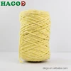 Ne0.5s-Ne6s recycled blended open end polyester rayon cotton yellow dyed yarn