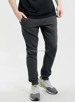 grey fitted joggers