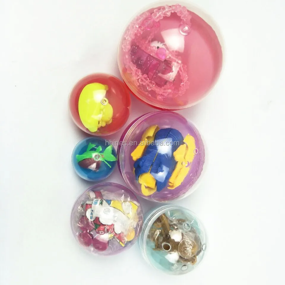 32/45/50/47*55/65/75/92/100/115MM  Vending Machine Small Plastic capsule Toy