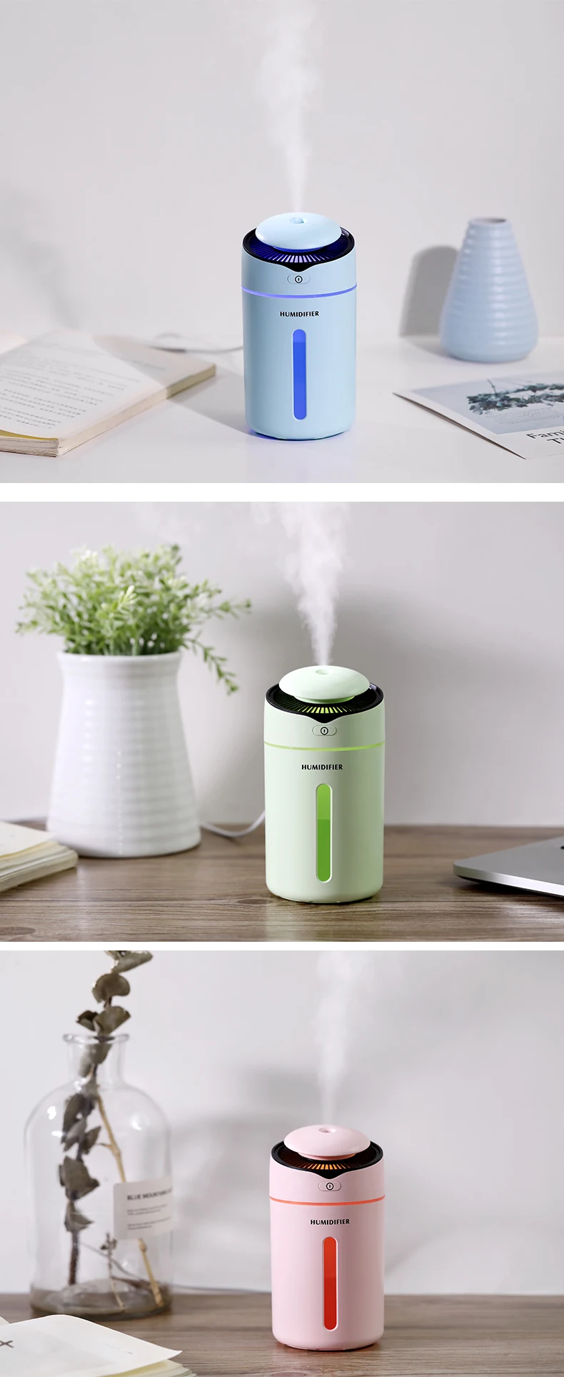 Luxury Gift Mini Personal Korean Air Humidifier For Huawei Apple Bmw