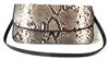 100% GENUINE PYTHON SNAKE LEATHER HANDBAG CLUTCH BAG SHOULDER BAG BAGUETTE NEW
