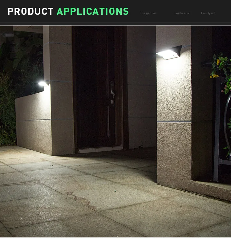 21 LED Outdoor 3 Mode Waterproof Solar Powered Motion Sensor Light